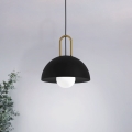 Eglo - Lámpara colgante 1xE27/40W/230V negro