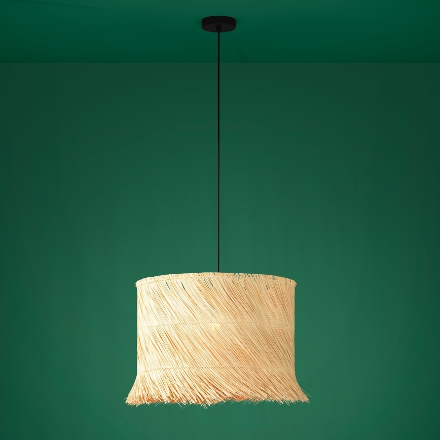 Eglo - Lámpara colgante 1xE27/40W/230V ratán