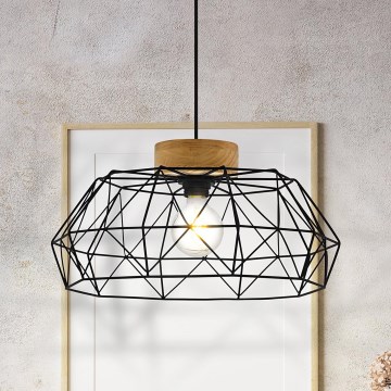 Eglo - Lámpara colgante 1xE27/60W/230V - FSC Certificado
