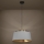 Eglo - Lámpara colgante 3xE27/40W/230V gris/dorado