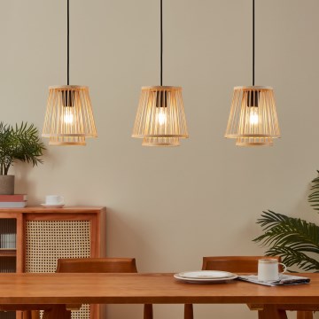 Eglo - Lámpara colgante 3xE27/40W/230V