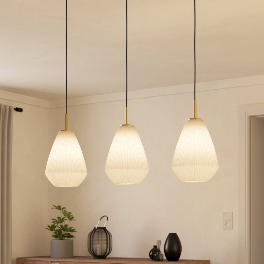 Eglo - Lámpara colgante 3xE27/40W/230V