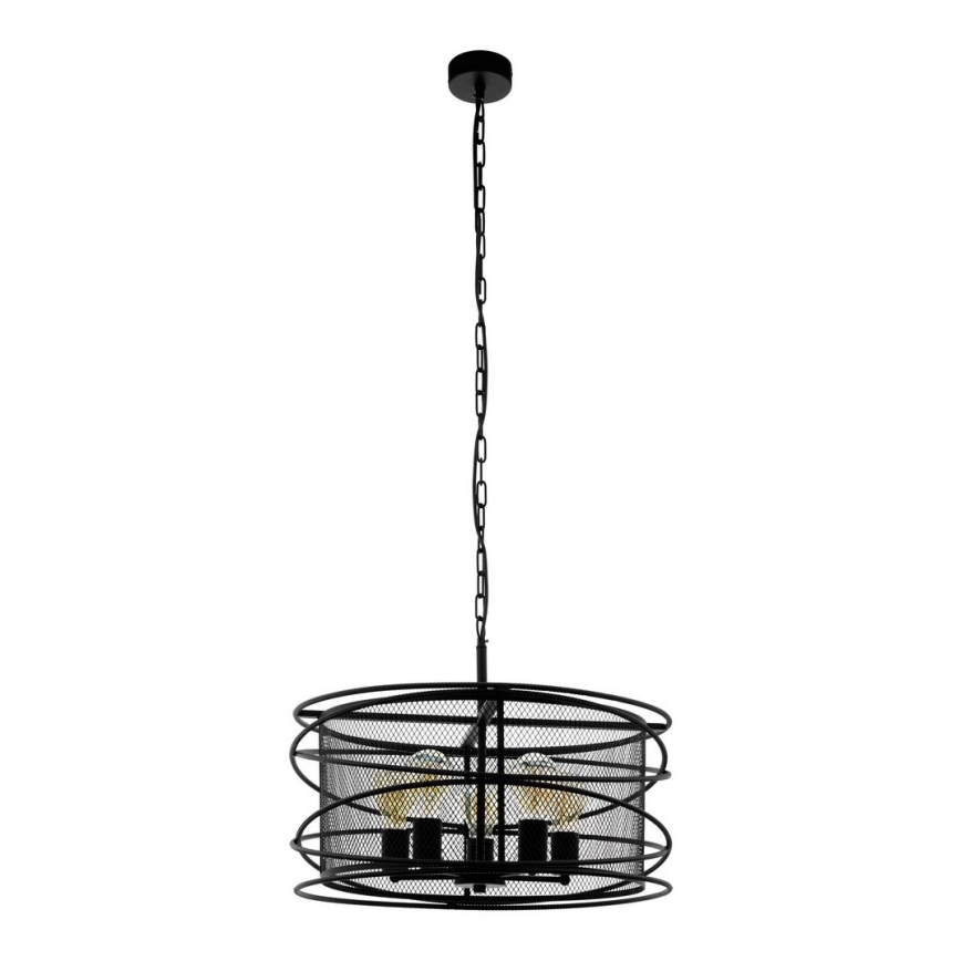 Eglo - Lámpara colgante con cadena 5xE27/60W/230V