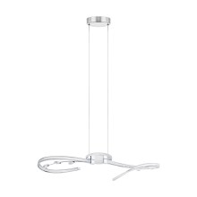 Eglo - Lámpara colgante LED cristal 2xLED/8W/230V