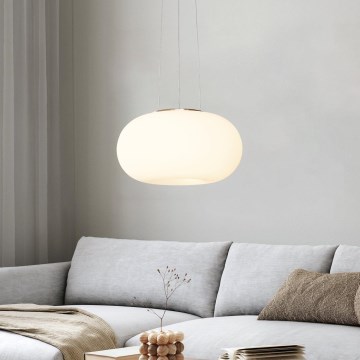 Eglo - Lámpara colgante OPTICA 2xE27/60W