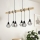 Eglo - Lámpara colgante TOWNSHEND 6xE27/60W/230V - FSC Certificado