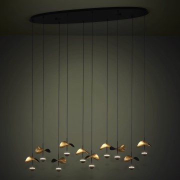 Eglo - Lámpara de araña LED regulable 10xLED/2,3W/230V 3000K
