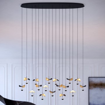 Eglo - Lámpara de araña LED regulable 17xLED/2,3W/230V 3000K