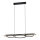 Eglo - Lámpara de araña LED regulable 2xLED/12,5W/230V+1xLED/15,5W 3000K beige/negro