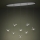 Eglo - Lámpara de araña LED regulable 8xLED/4,2W/230V 3000K cromo brillante