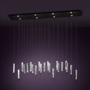 Eglo - Lámpara de araña LED regulable 8xLED/4,2W/230V 3000K transparente