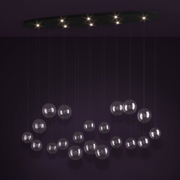 Eglo - Lámpara de araña LED regulable 8xLED/4,2W/230V 3000K transparente