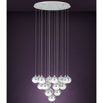 Eglo - Lámpara de araña LED regulable de cable 18xLED/3,1W/230V