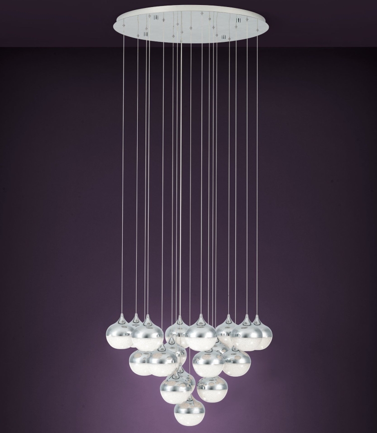 Eglo - Lámpara de araña LED regulable de cable 18xLED/3,1W/230V