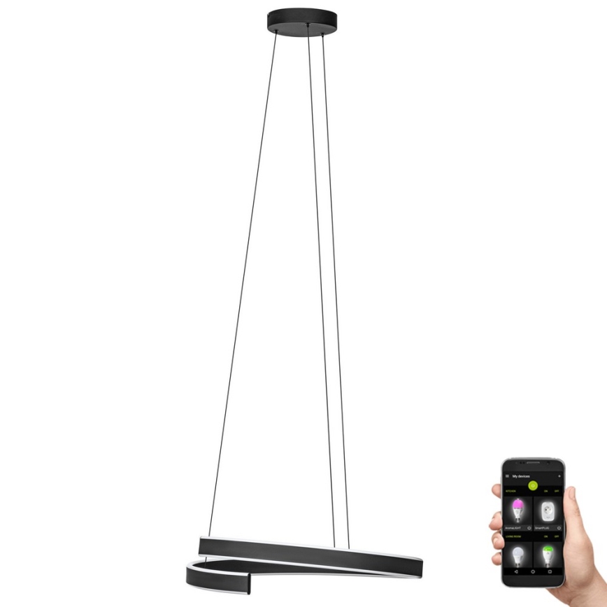 Eglo - Lámpara de araña LED regulable en cadena LED/42,5W/230V