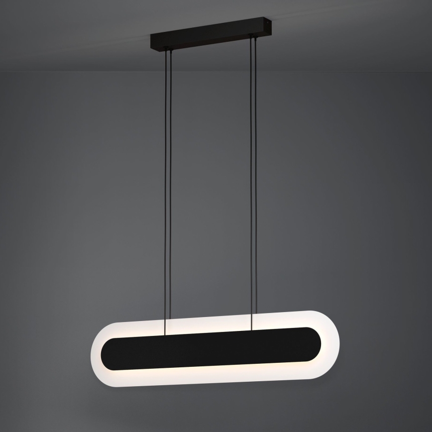 Eglo - Lámpara de araña LED regulable LED/32W/230V 3000K negro