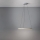 Eglo - Lámpara de araña LED regulable LED/36W/230V 3000K gris/roble