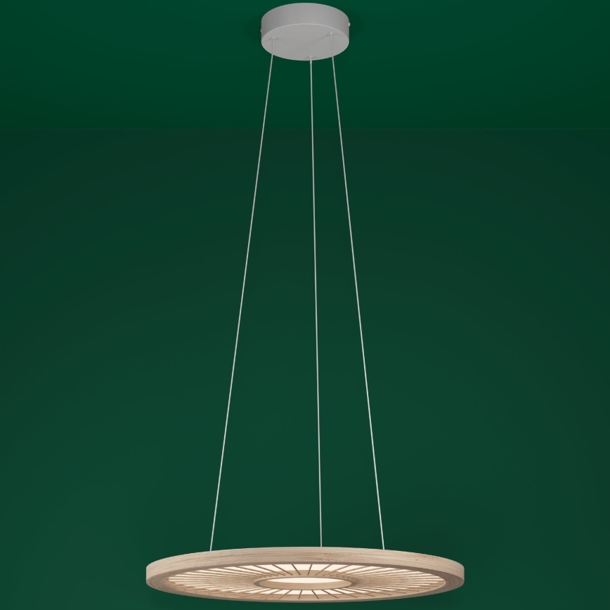 Eglo - Lámpara de araña LED regulable LED/36W/230V 4000K beige