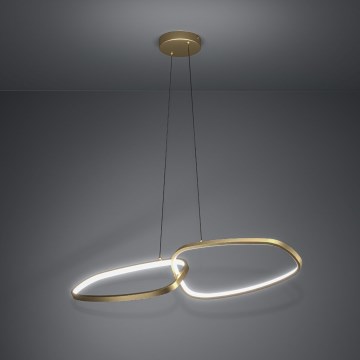 Eglo - Lámpara de araña LED regulable LED/37,5W/230V 3000K dorado