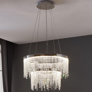 Eglo - Lámpara de araña LED regulable LED/45W/230V