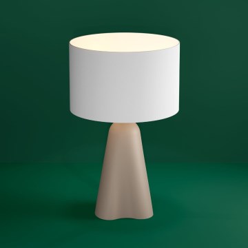 Eglo - Lámpara de mesa 1xE27/40W/230V beige