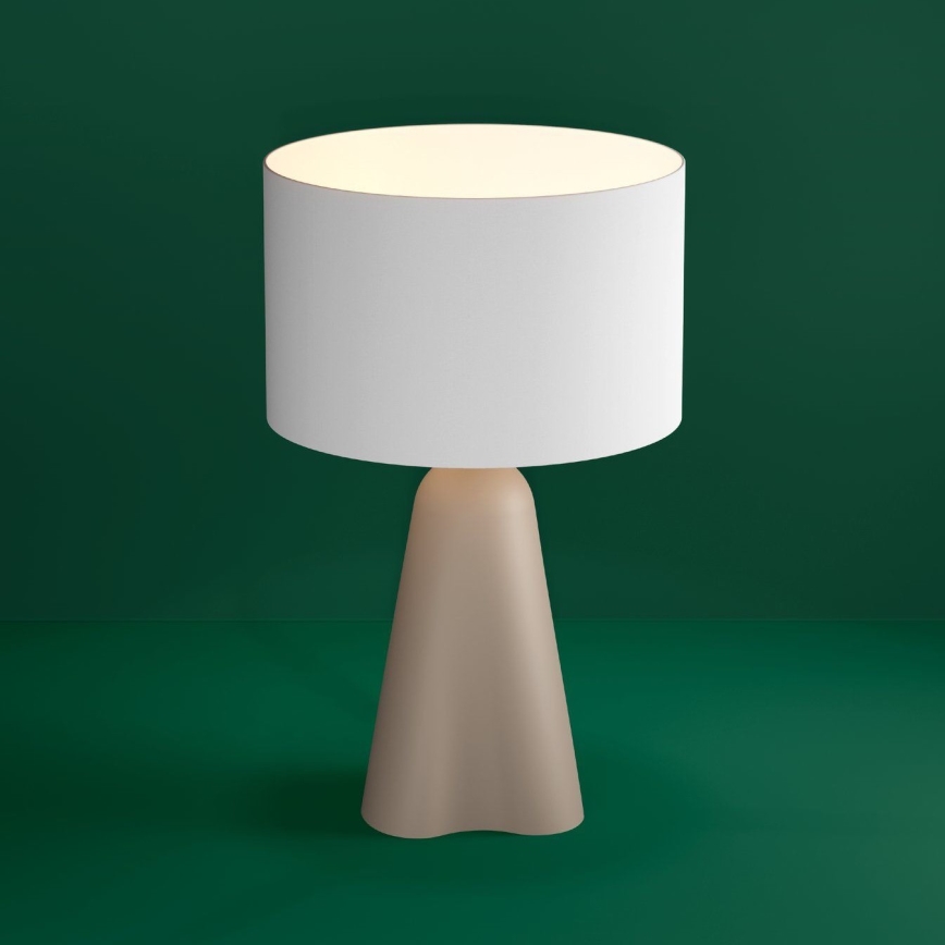 Eglo - Lámpara de mesa 1xE27/40W/230V beige