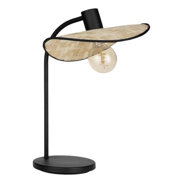 Eglo - Lámpara de mesa 1xE27/40W/230V beige