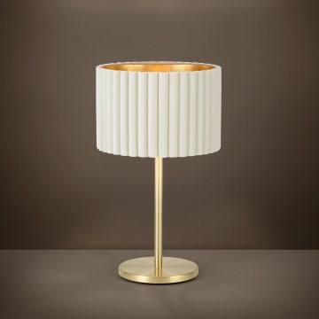 Eglo - Lámpara de mesa 1xE27/40W/230V blanco