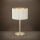 Eglo - Lámpara de mesa 1xE27/40W/230V blanco