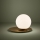 Eglo - Lámpara de mesa 1xE27/40W/230V dorado