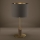 Eglo - Lámpara de mesa 1xE27/40W/230V marrón/dorado