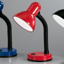 Eglo - Lámpara de mesa 1xE27/40W rojo