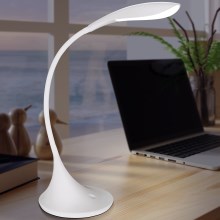 Eglo - Lámpara de mesa LED regulable 1xLED/4,5W/230V blanco