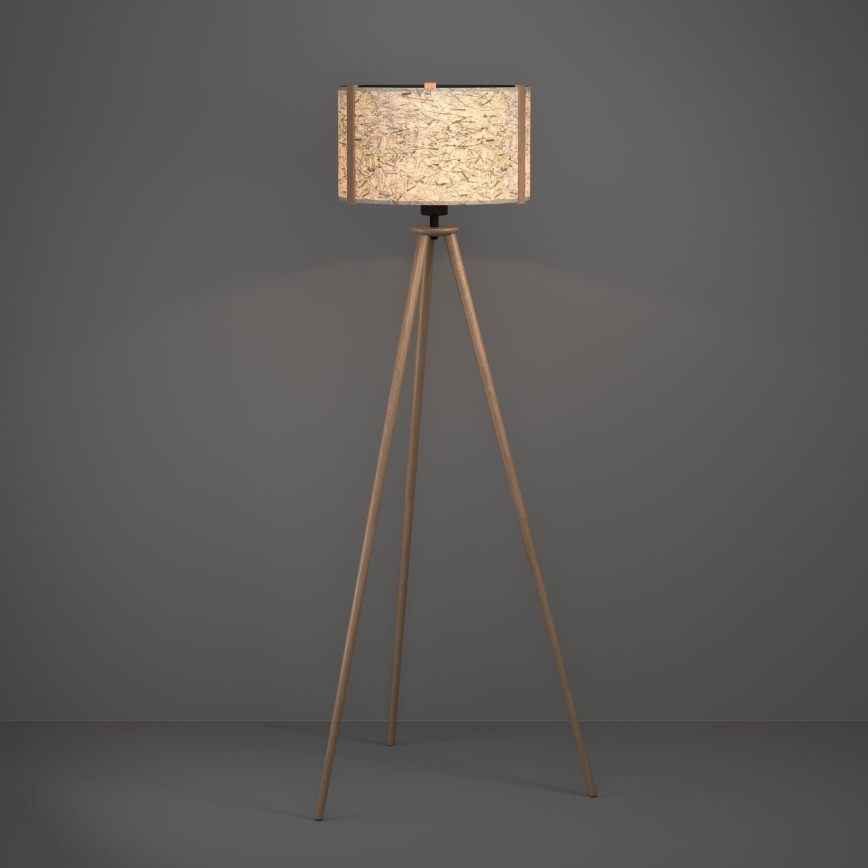 Eglo - Lámpara de pie 1xE27/25W/230V beige