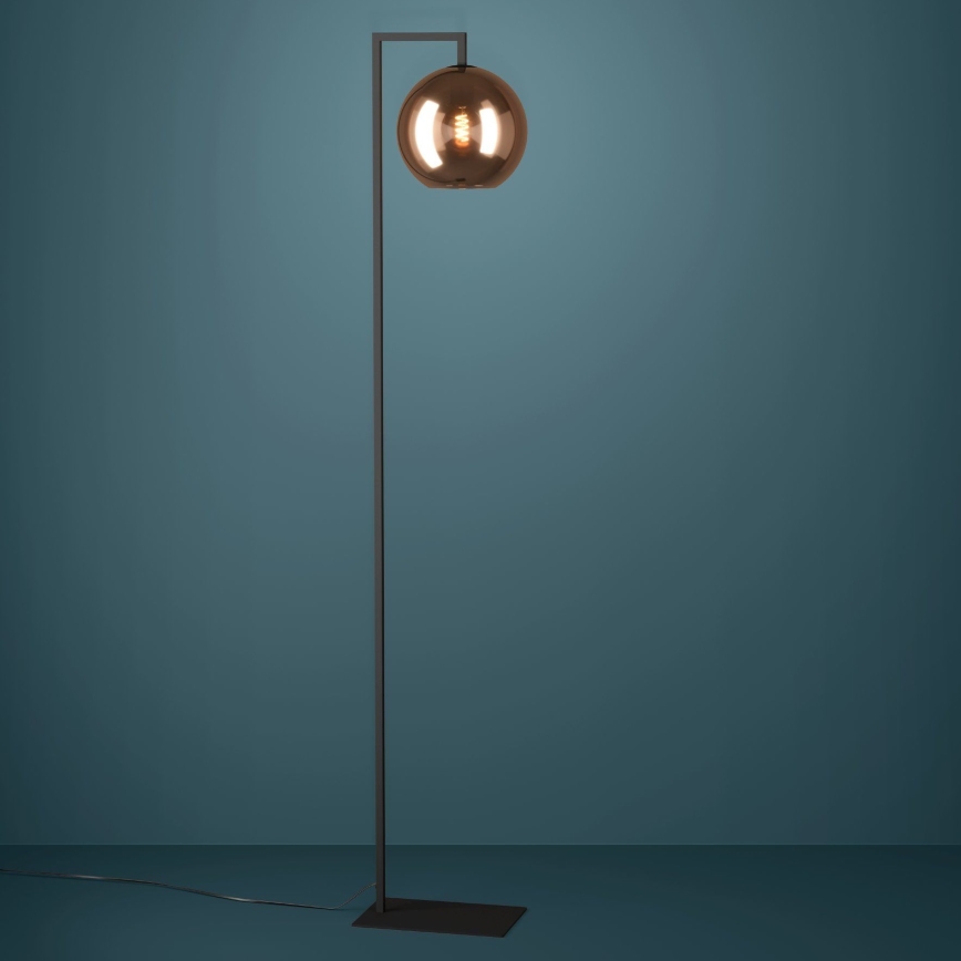 Eglo - Lámpara de pie 1xE27/40W/230V cobre