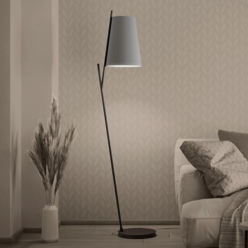 Eglo - Lámpara de pie 1xE27/40W/230V gris