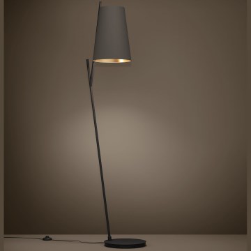 Eglo - Lámpara de pie 1xE27/40W/230V marrón