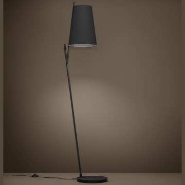 Eglo - Lámpara de pie 1xE27/40W/230V negro