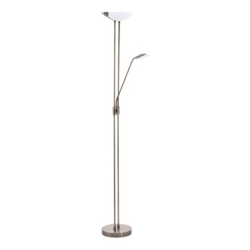 Eglo - Lámpara de pie LED regulable LED/20W + LED/2,5W bronce
