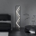 Eglo - Lámpara de pie LED regulable LED/23W/230V 2700-6500K negro/dorado + control remoto