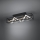 Eglo - Lámpara de techo LED regulable LED/45W/230V 2700-6500K negro/dorado + control remoto