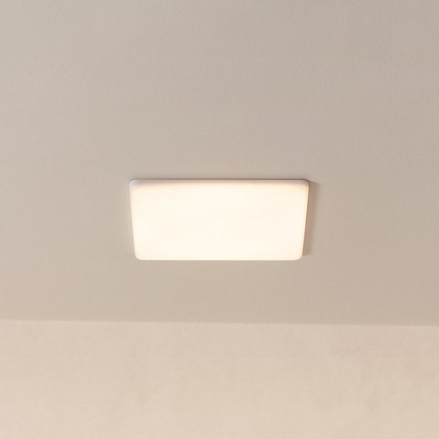 Eglo - Lámpara empotrable de baño LED LED/18W/230V 21,5x21,5 cm IP65