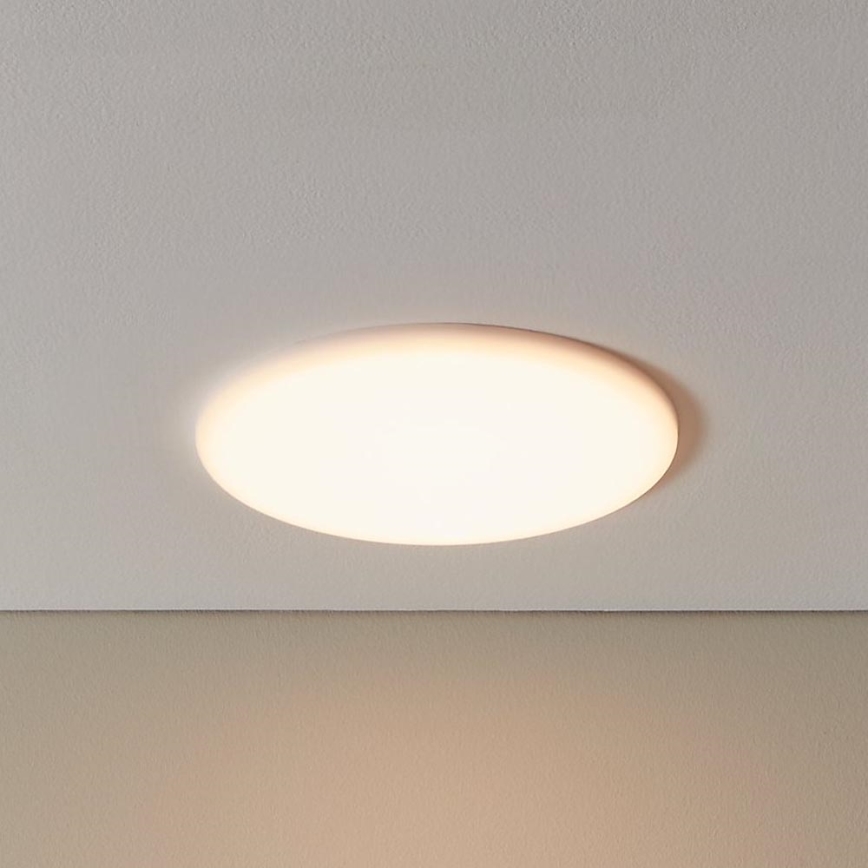 Eglo - Lámpara empotrable de baño LED LED/18W/230V diá. 21,5 cm IP65