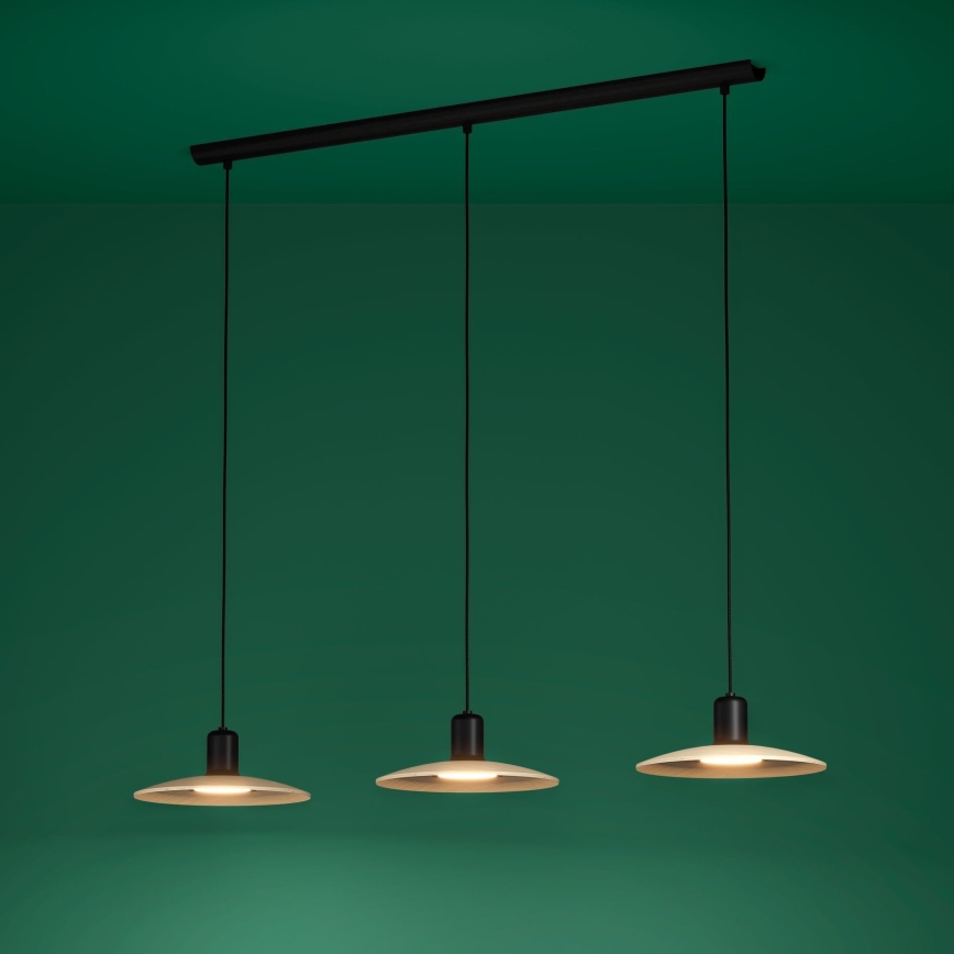 Eglo - Lámpara LED colgante 3xGU10/4,6W/230V 3000K