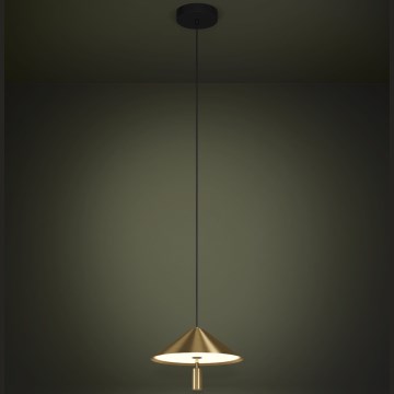 Eglo - Lámpara LED colgante LED/12W/230V 3000K dorado