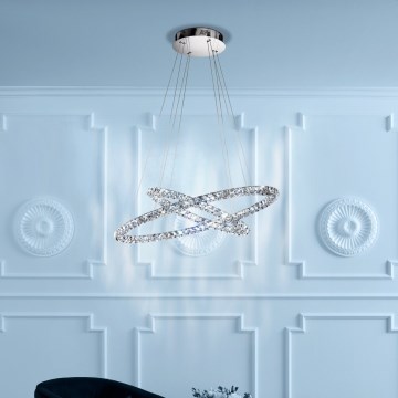 Eglo - Lámpara LED colgante LED/56,1W/230V
