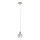 Eglo - Lámpara LED colgante MY CHOICE 1xE14/4W/230V cromo mate/blanco/negro