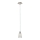 Eglo - Lámpara LED colgante MY CHOICE 1xE14/4W/230V  cromo mate/color crema