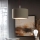 Eglo - Lámpara LED colgante TUNJA 1xE27/60W/230V taupe