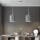 Eglo - Lámpara LED colgante TUNJA 2xE27/60W/230V gris